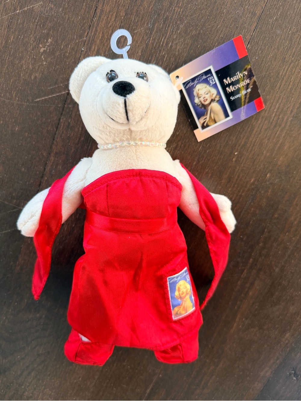 Marilyn Monroe Plush Bear in Red Dress